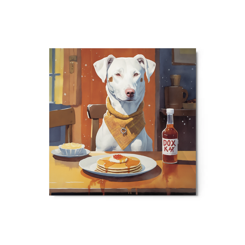 PugMug Custom Penny Metal Print