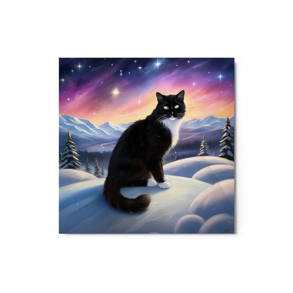 PugMug Custom Peerie Metal Print