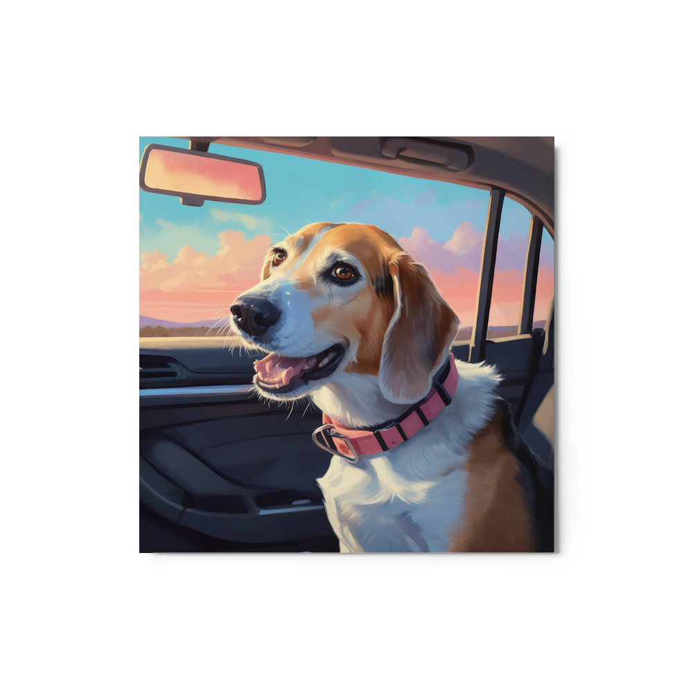 PugMug Custom Munchkin Metal Print