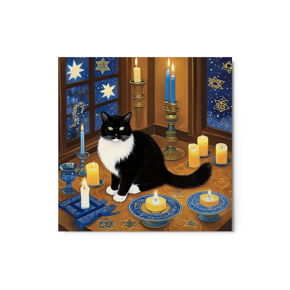 PugMug Custom Peerie Metal Print