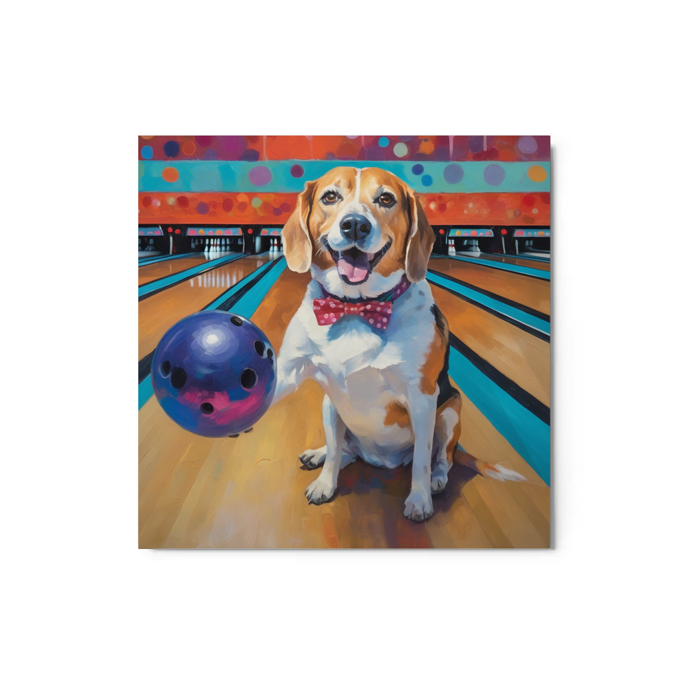 PugMug Custom Munchkin Metal Print