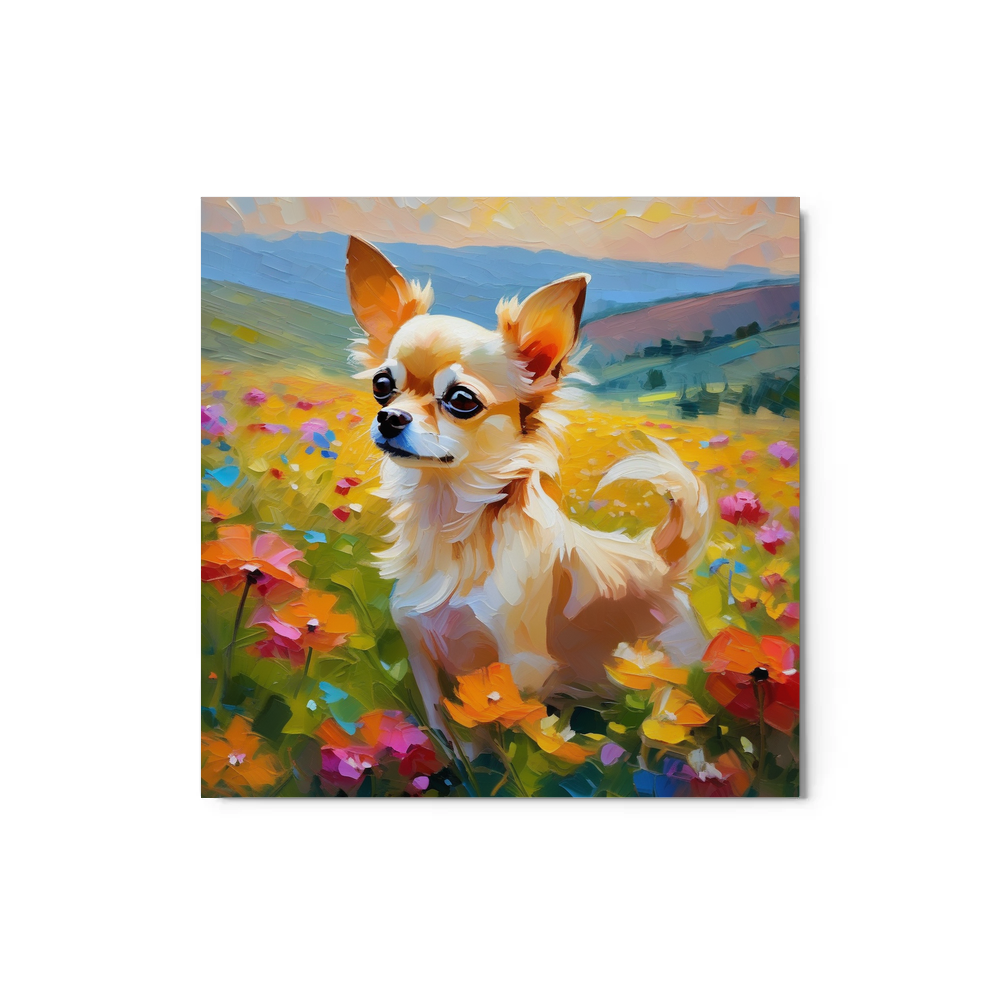 PugMug Custom Chihuahua Metal Print