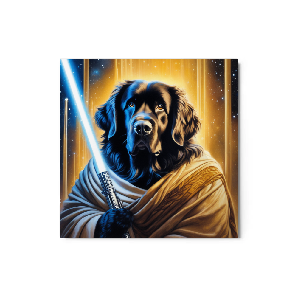 PugMug Custom Newfoundland Metal Print