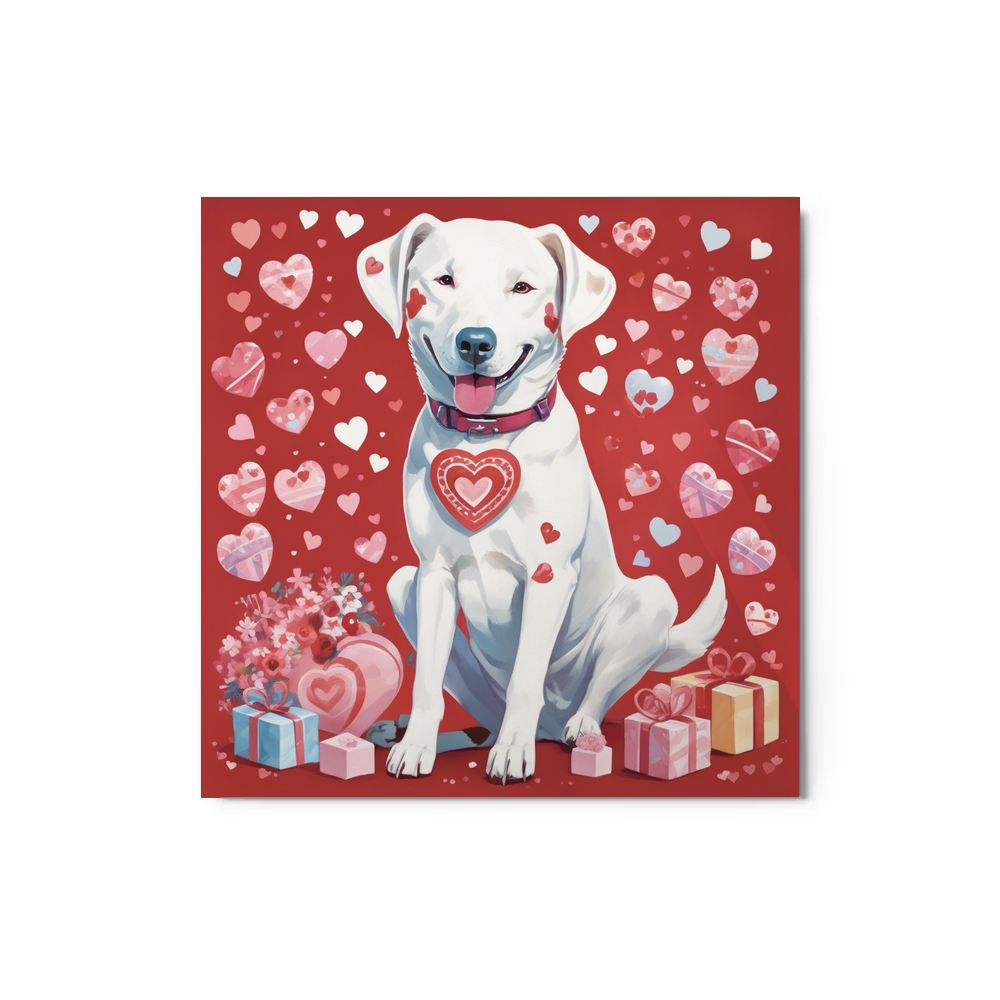 PugMug Custom Penny Metal Print