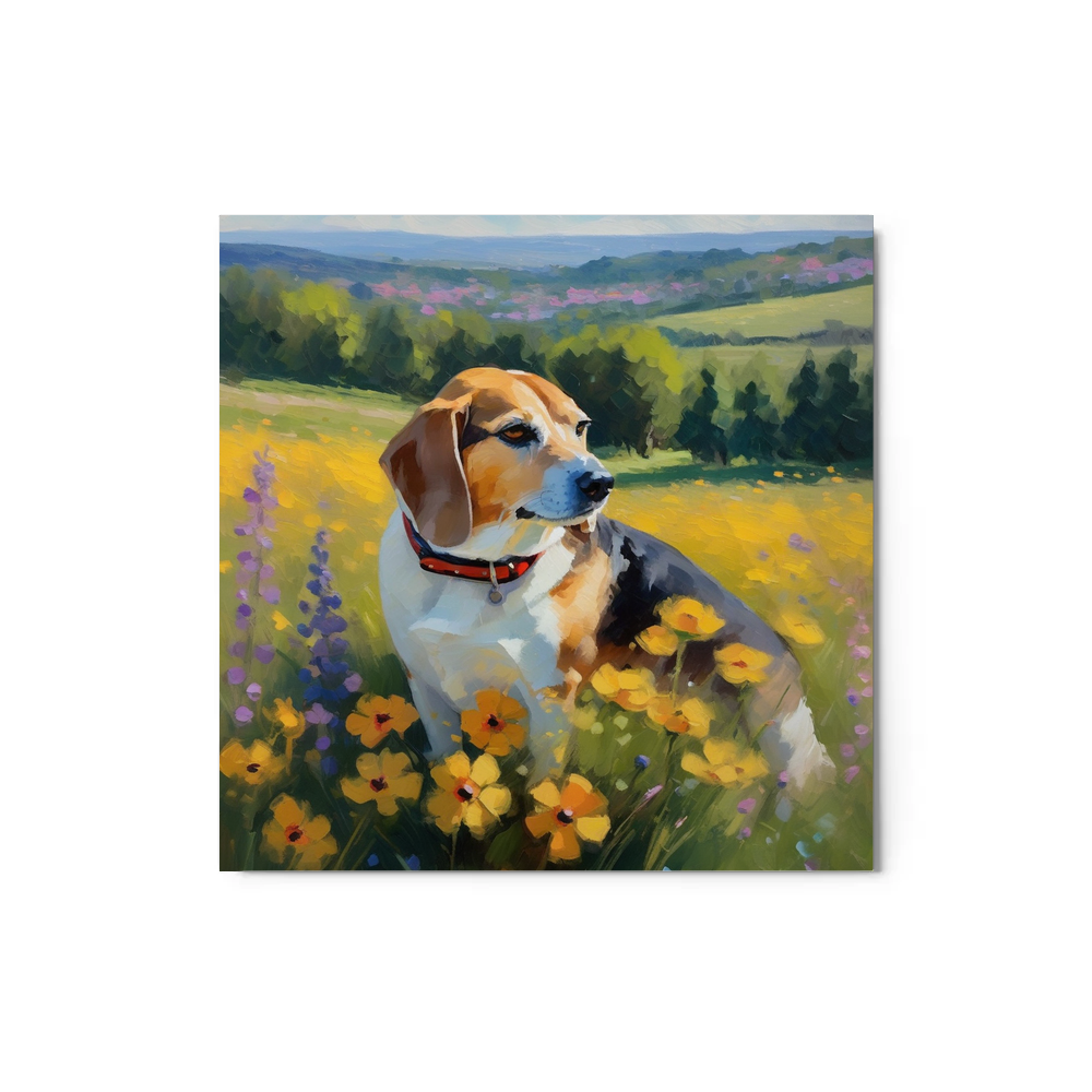 PugMug Custom Munchkin Metal Print