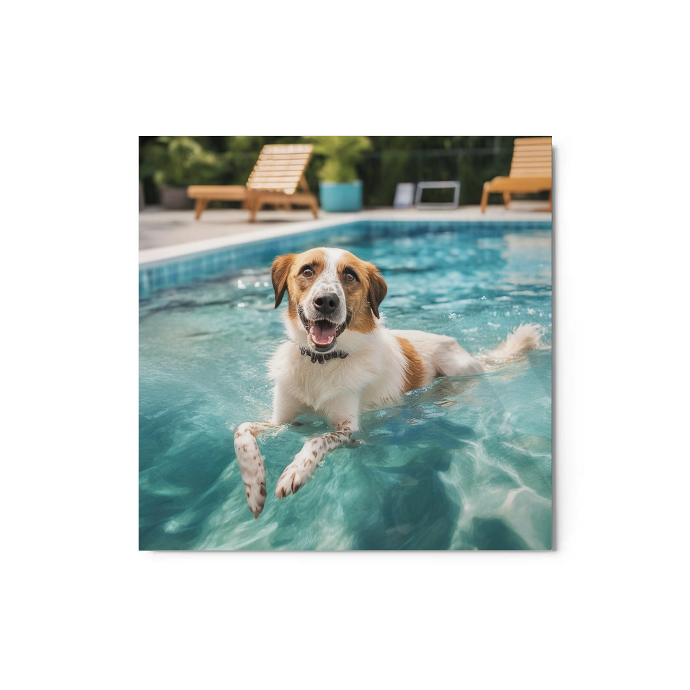 PugMug Custom Hazim Metal Print