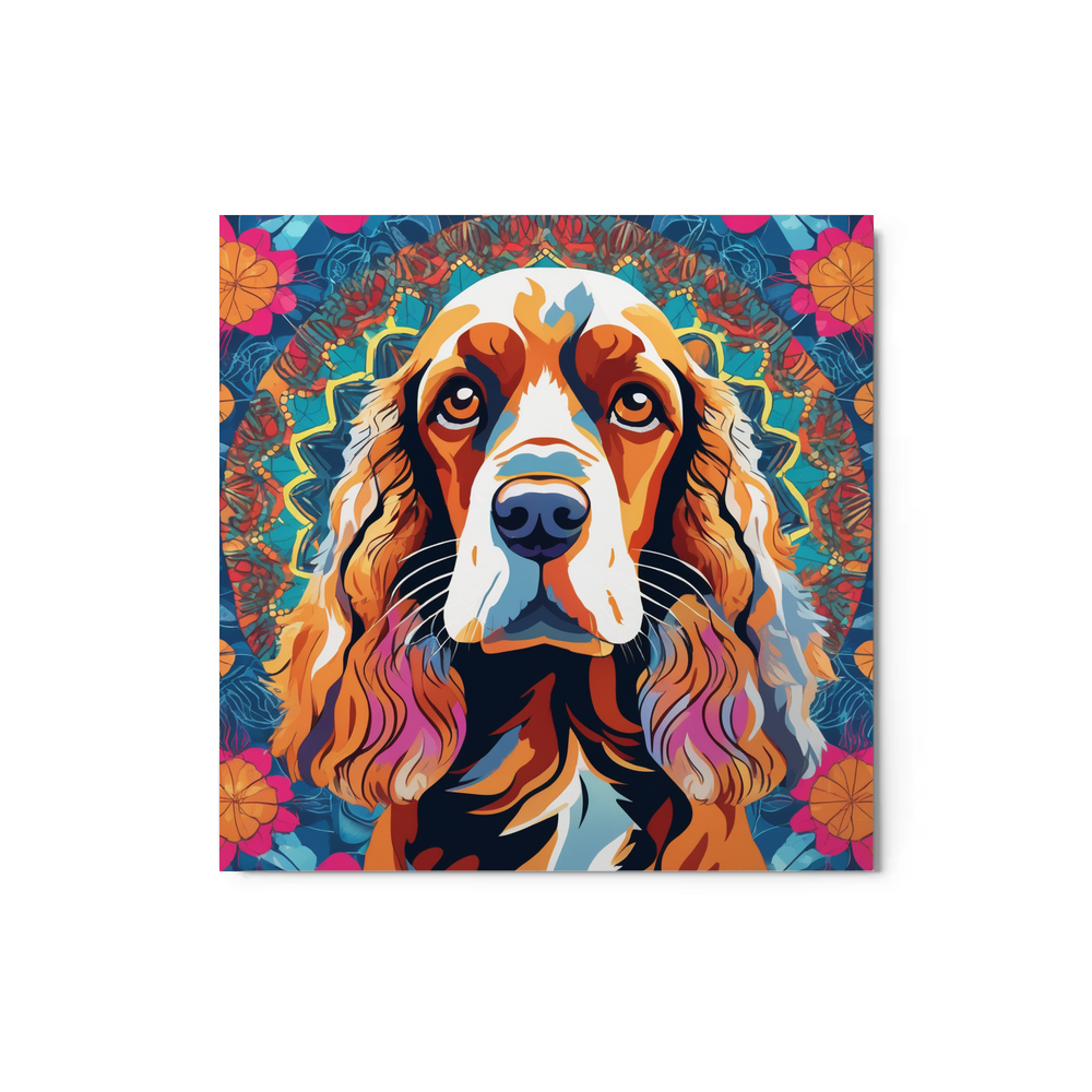 PugMug Custom Cocker Spaniel Metal Print