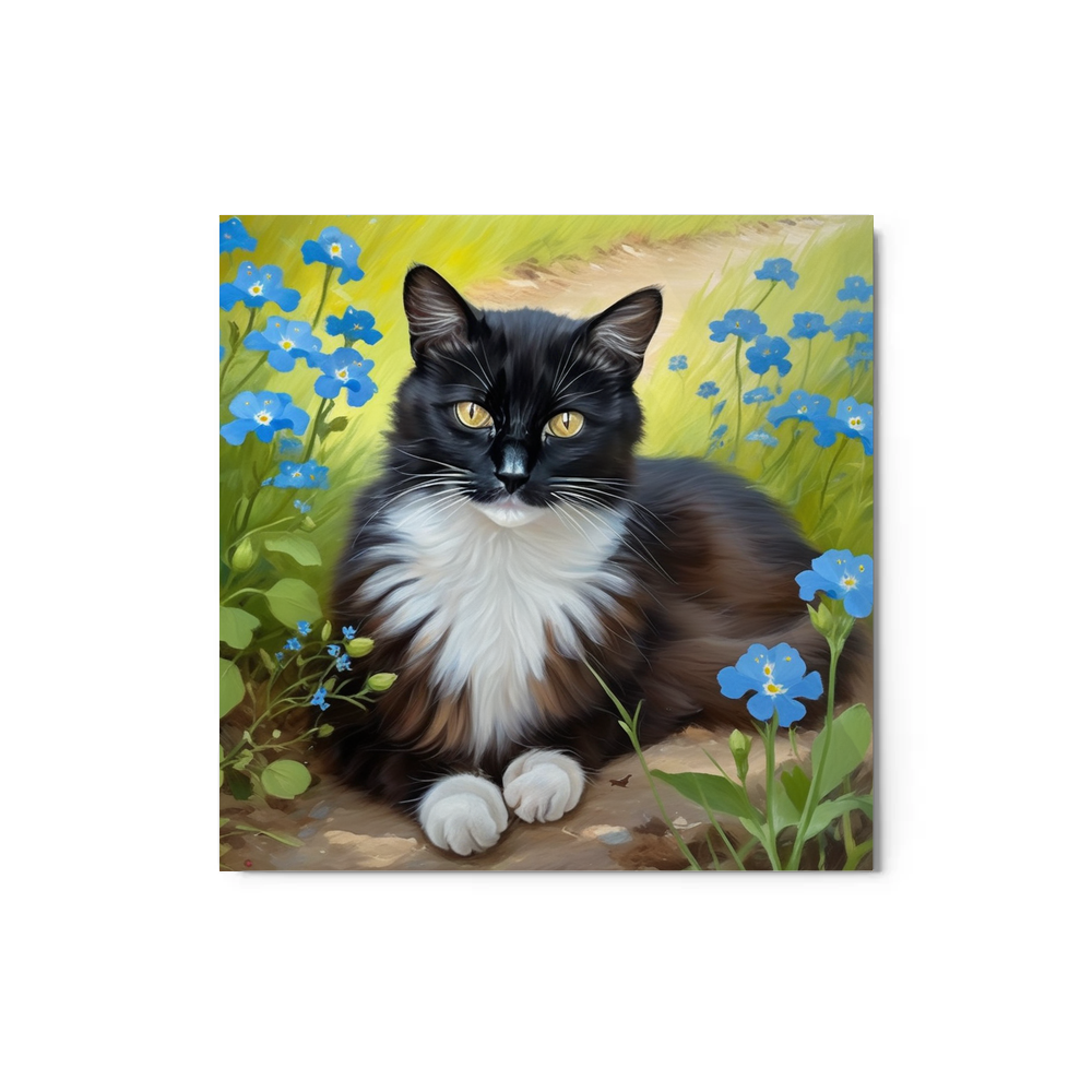 PugMug Custom Peerie Metal Print