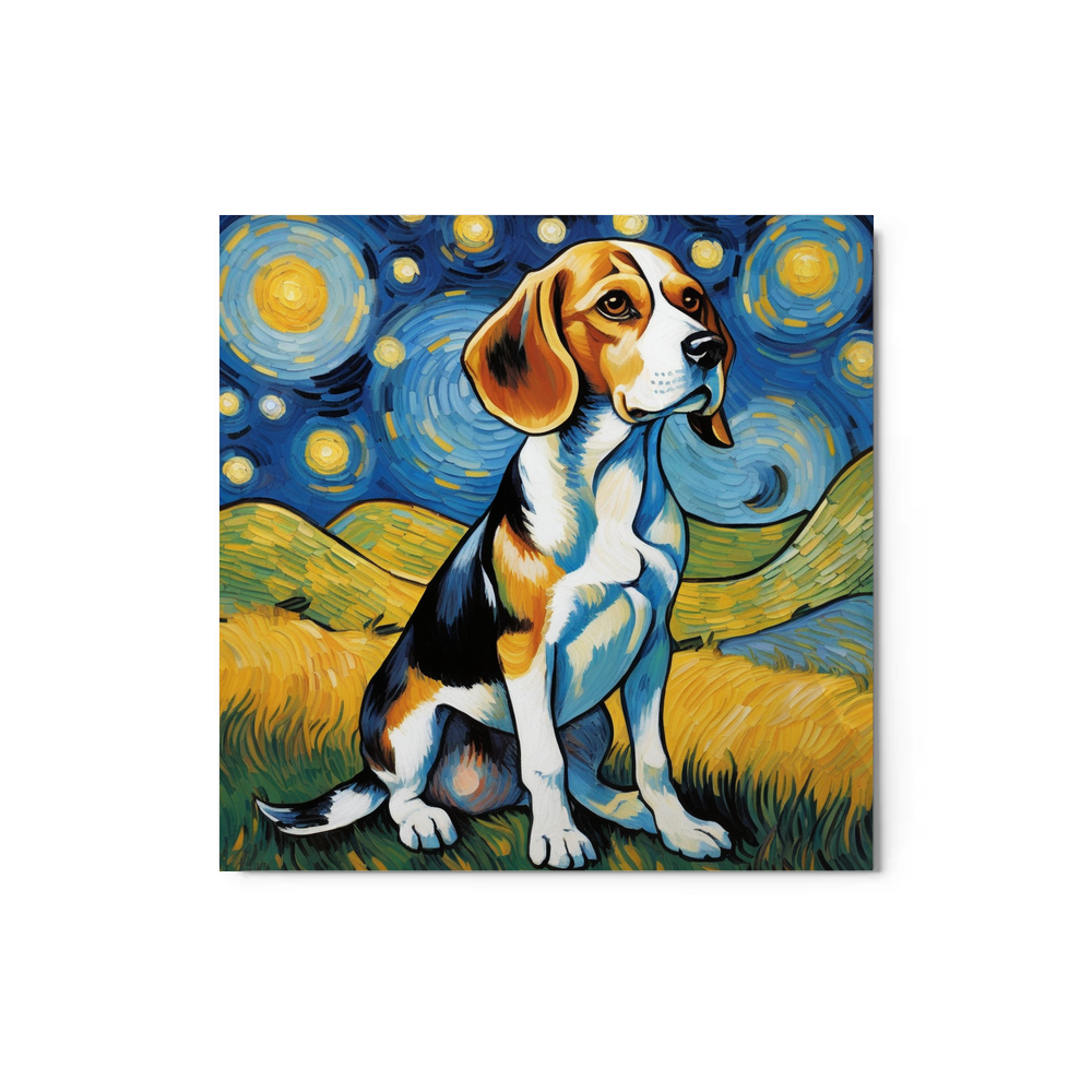PugMug Custom Beagle Metal Print