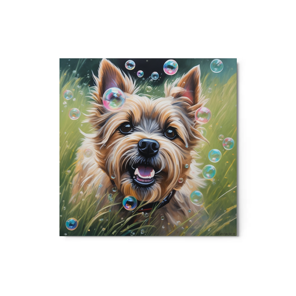 PugMug Custom Cairn Terrier Metal Print