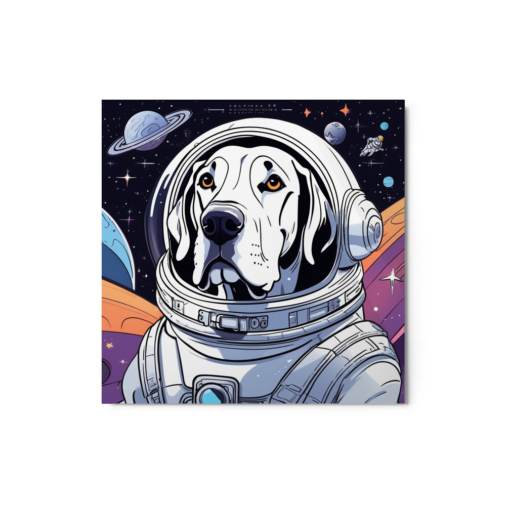 PugMug Custom Great Dane Metal Print