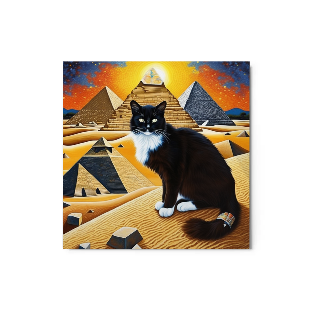 PugMug Custom Peerie Metal Print