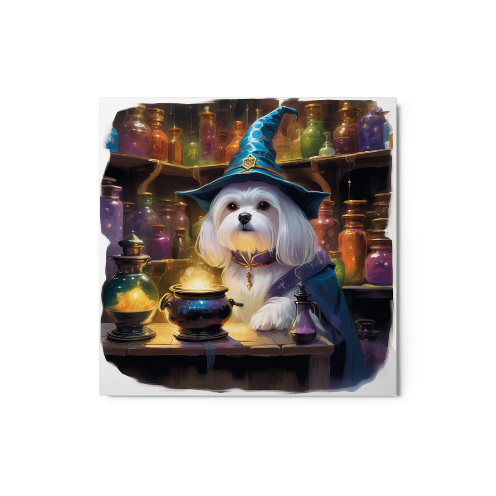 PugMug Custom Pet Metal Print