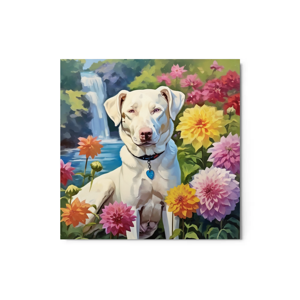 PugMug Custom Penny Metal Print