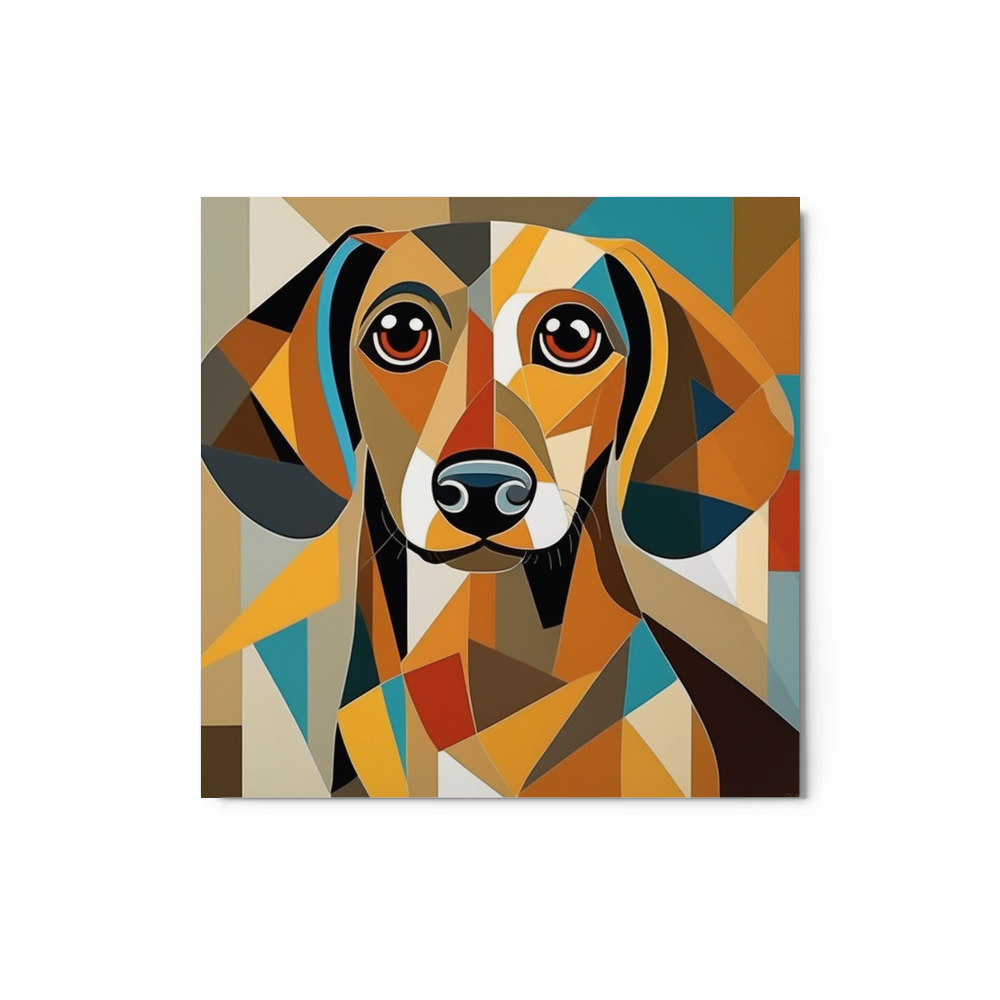 PugMug Custom Pet Metal Print