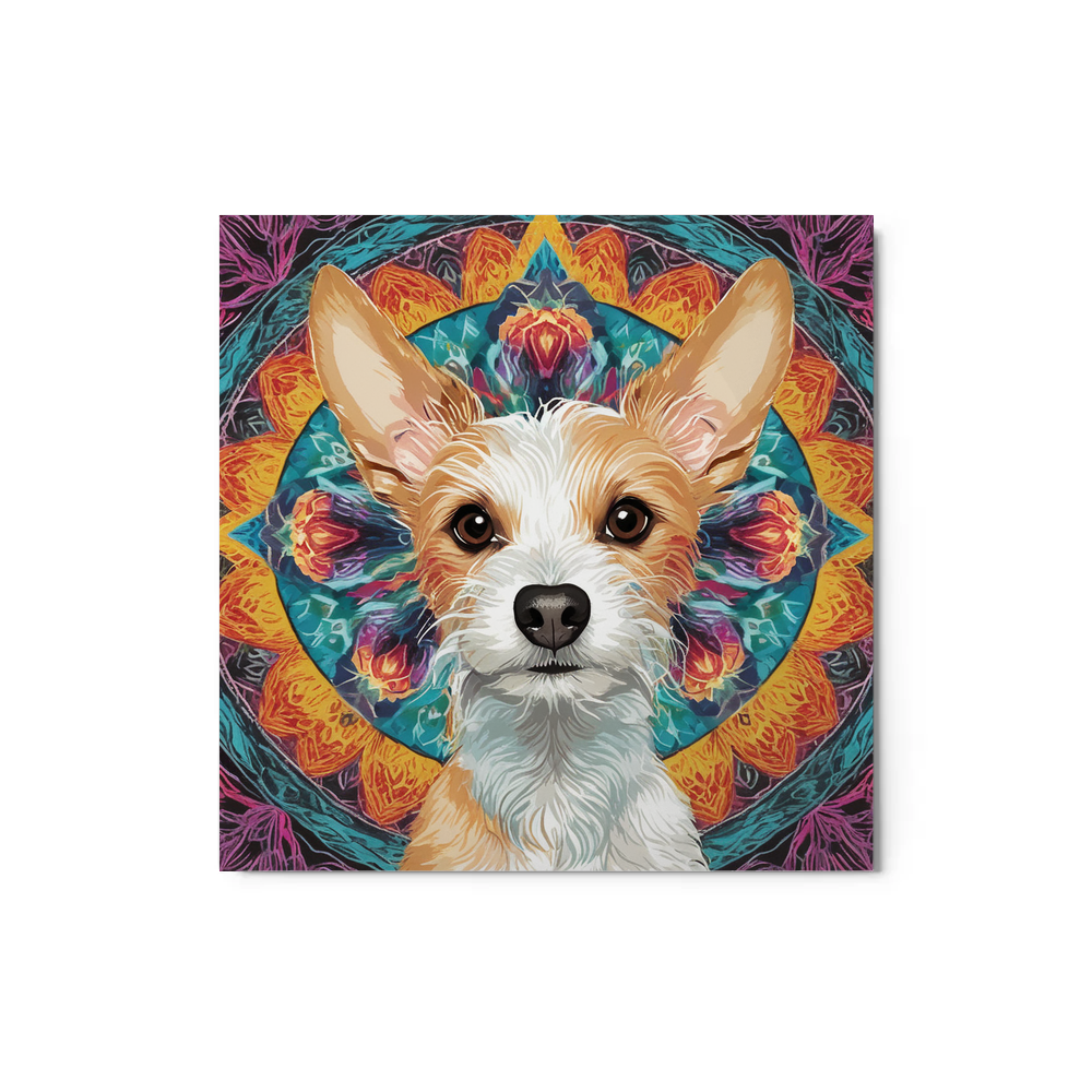 PugMug Custom Luna Metal Print