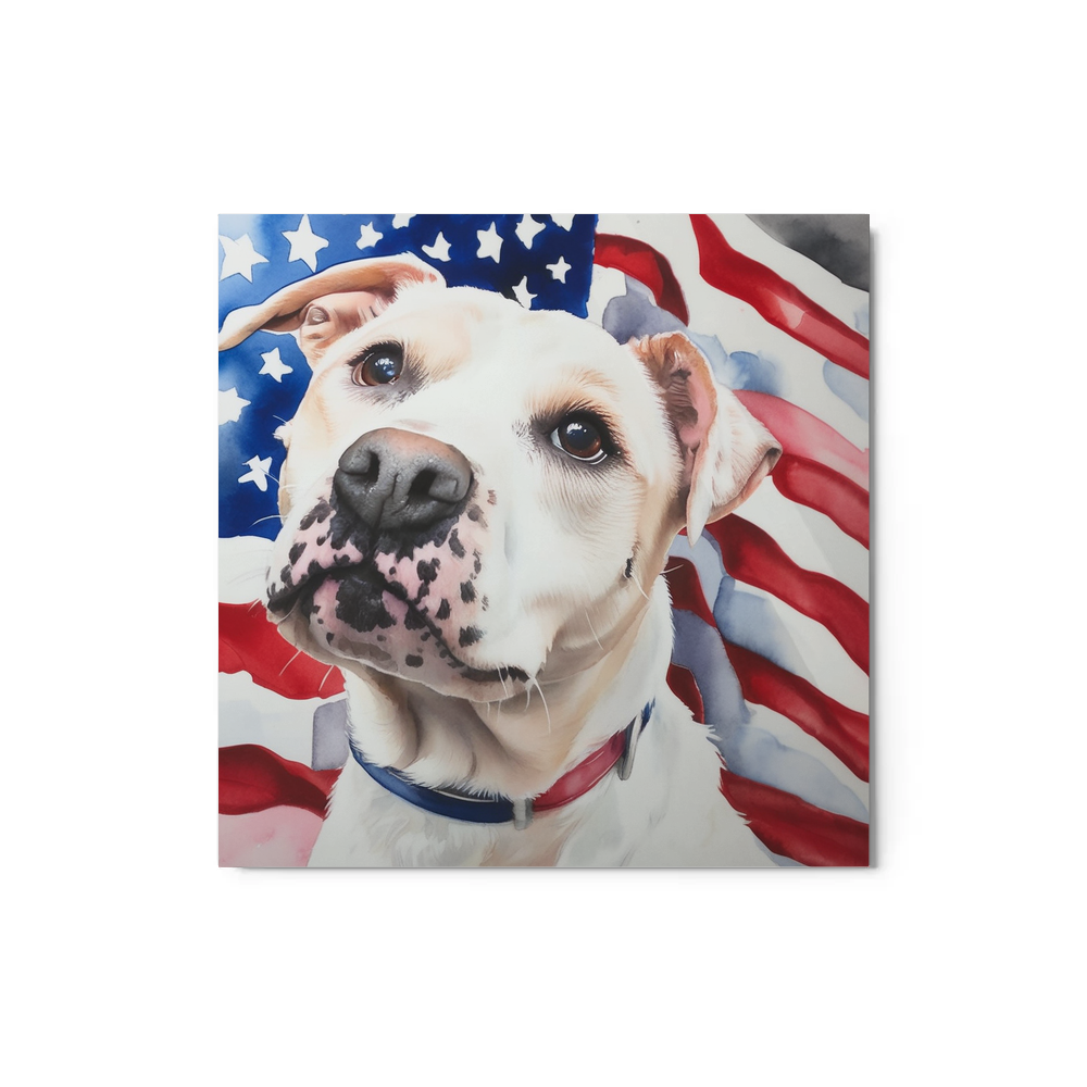 PugMug Custom Melody Metal Print