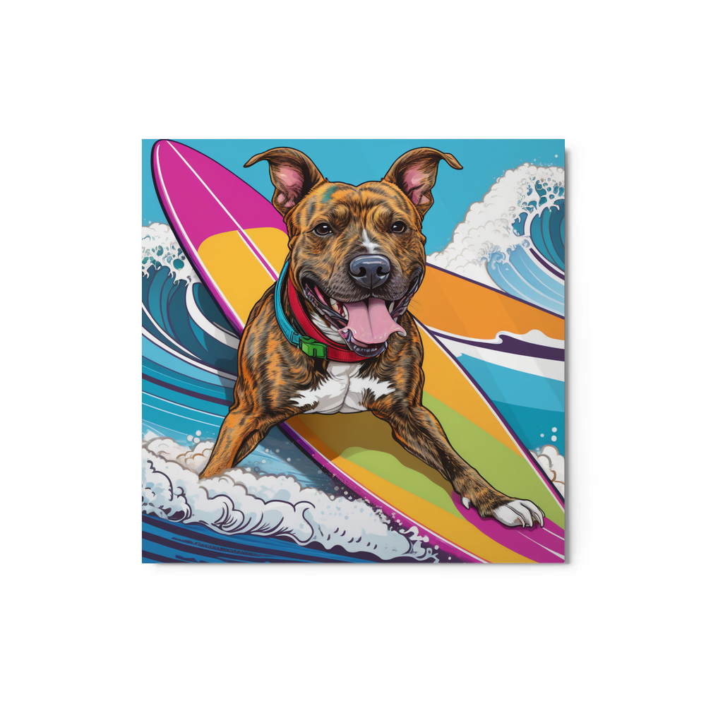 PugMug Custom Tony Hawk Metal Print