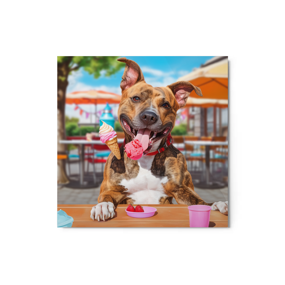 PugMug Custom Tony Hawk Metal Print