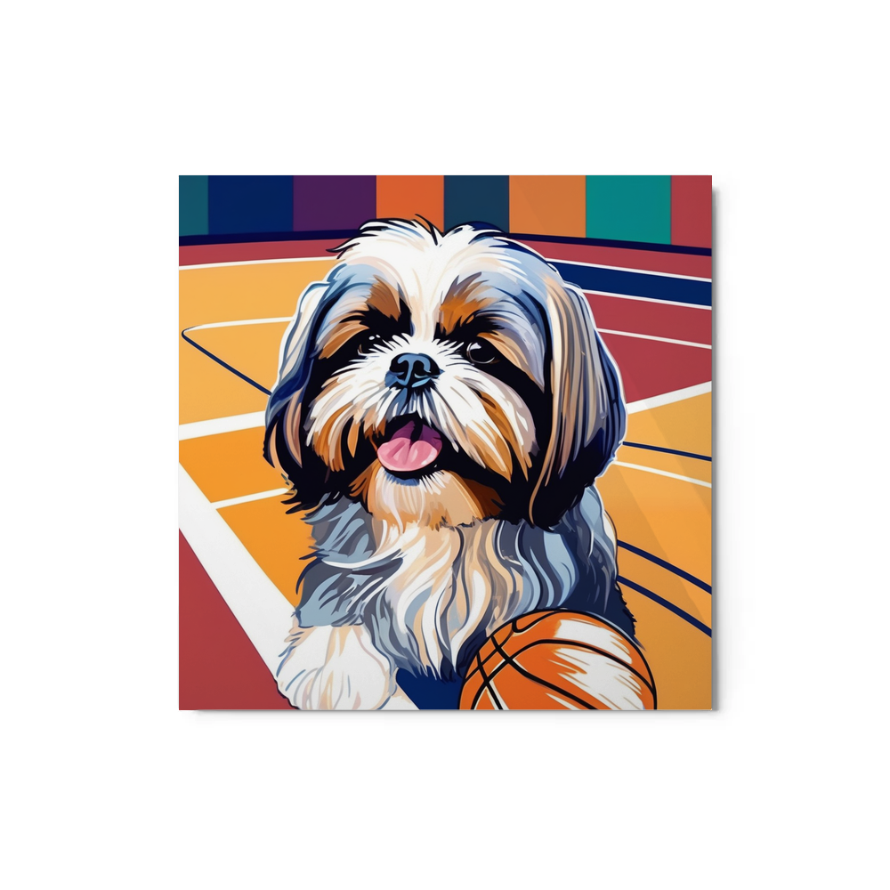 PugMug Custom Shih Tzu Metal Print