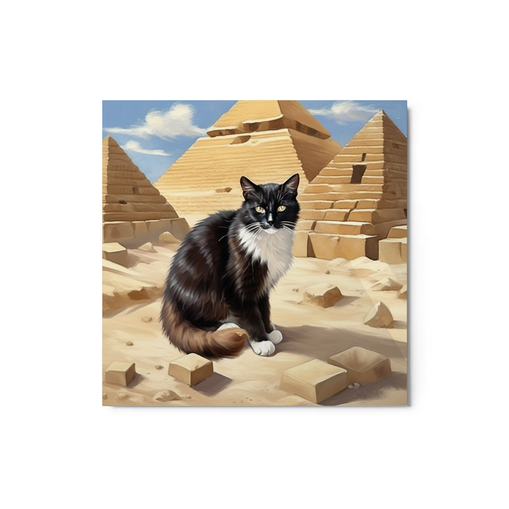 PugMug Custom Peerie Metal Print