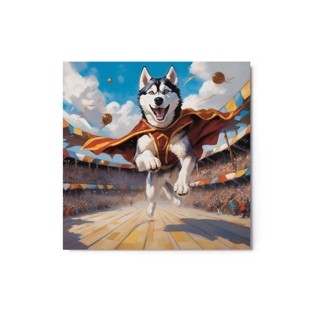 PugMug Custom Siberian Husky Metal Print