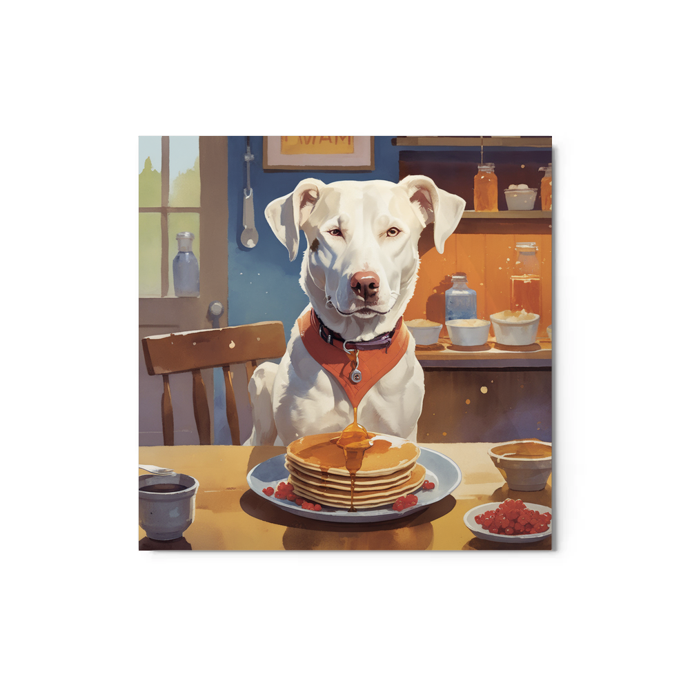 PugMug Custom Penny Metal Print