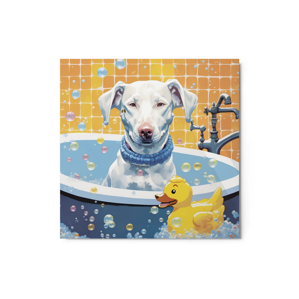 PugMug Custom Penny Metal Print