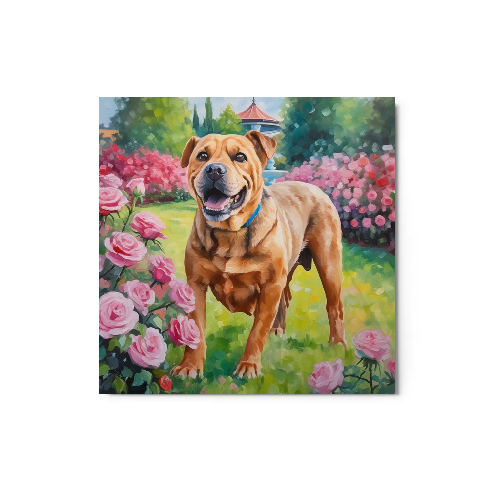 PugMug Custom Halina Metal Print