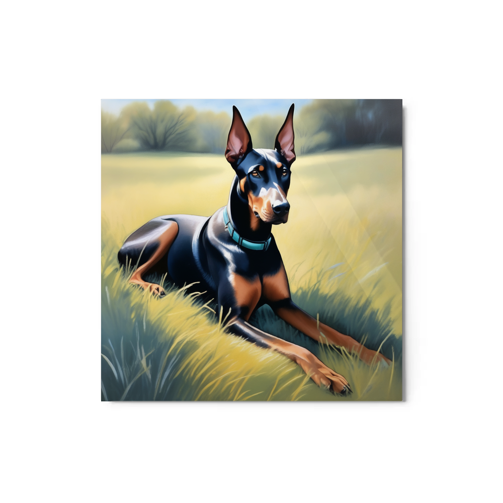 PugMug Custom Pet Metal Print