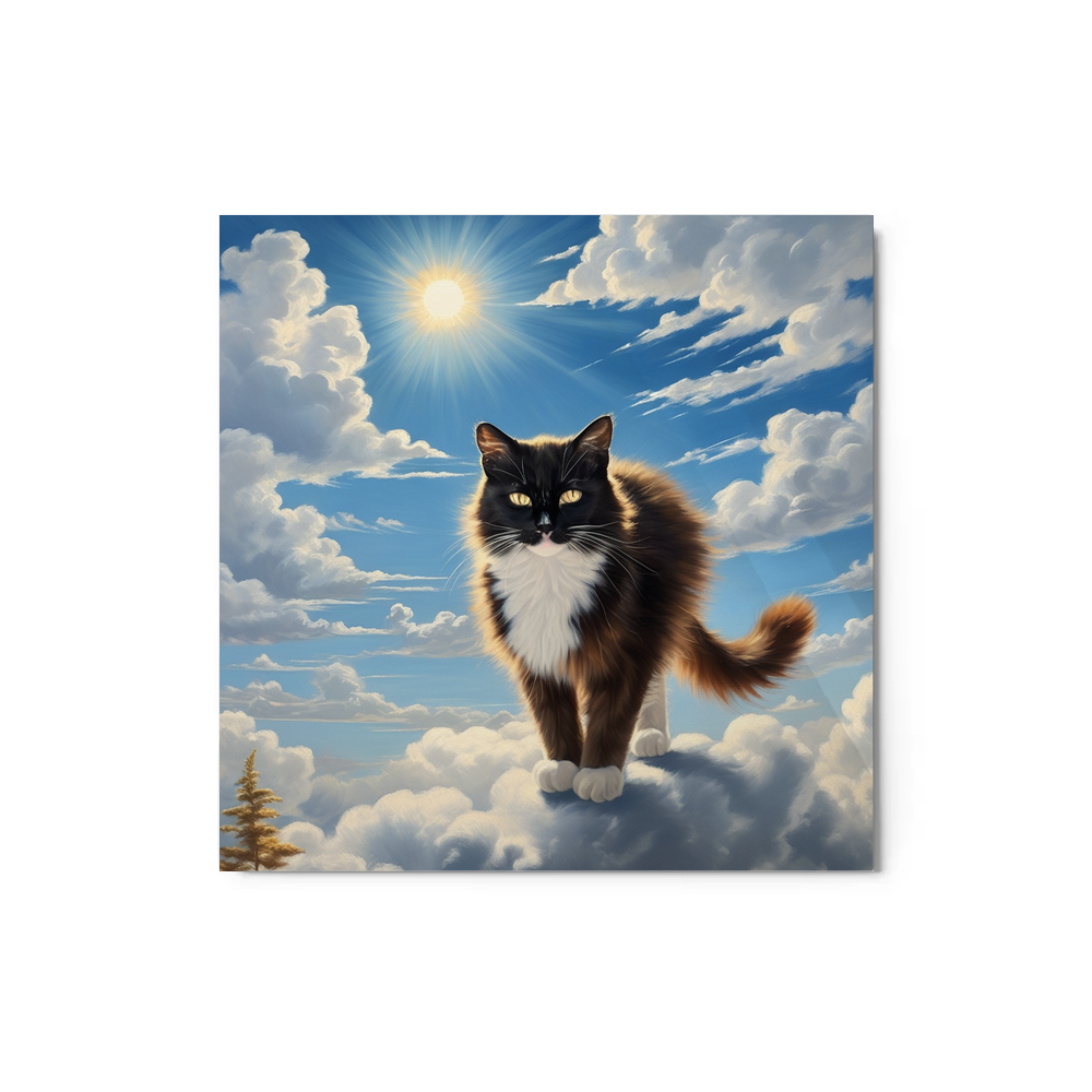 PugMug Custom Peerie Metal Print