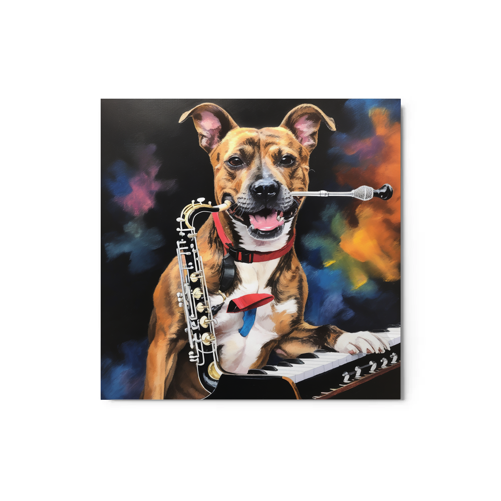 PugMug Custom Tony Hawk Metal Print