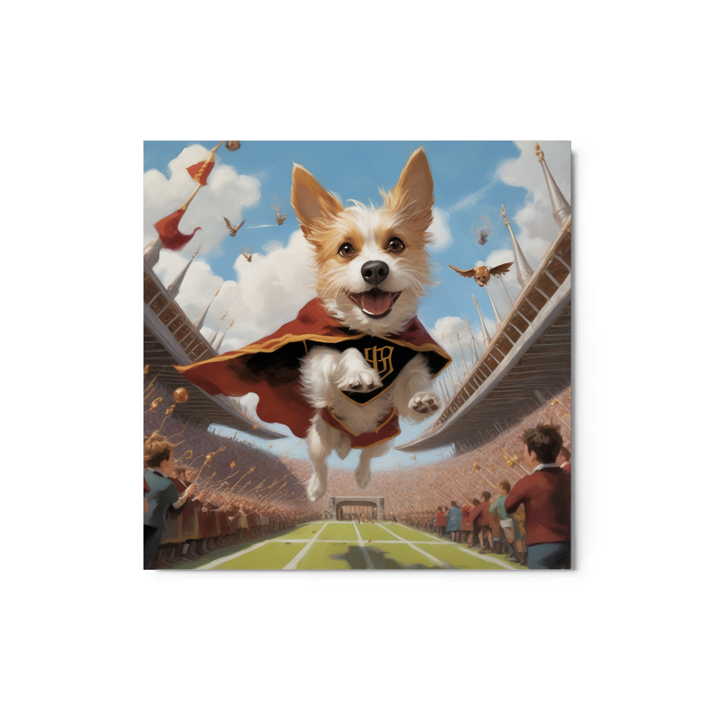 PugMug Custom Luna Metal Print