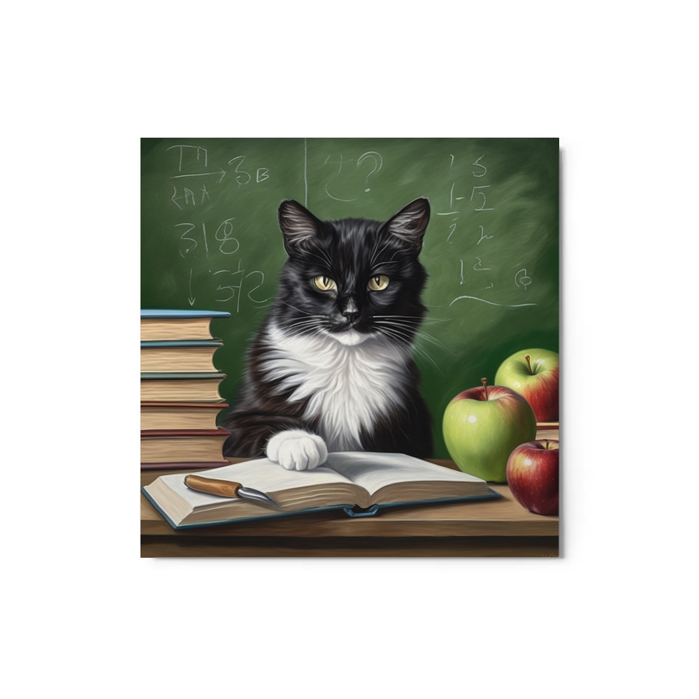 PugMug Custom Peerie Metal Print