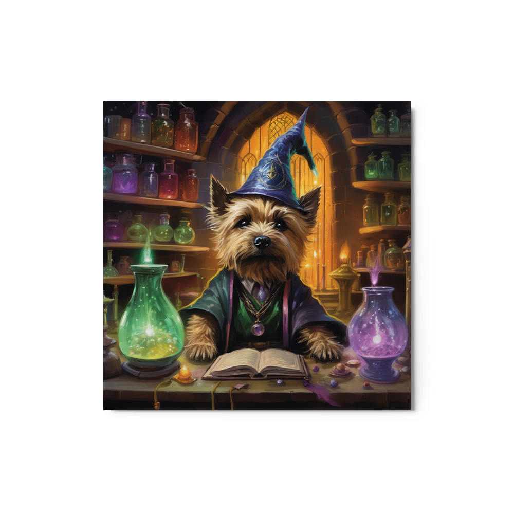 PugMug Custom Cairn Terrier Metal Print