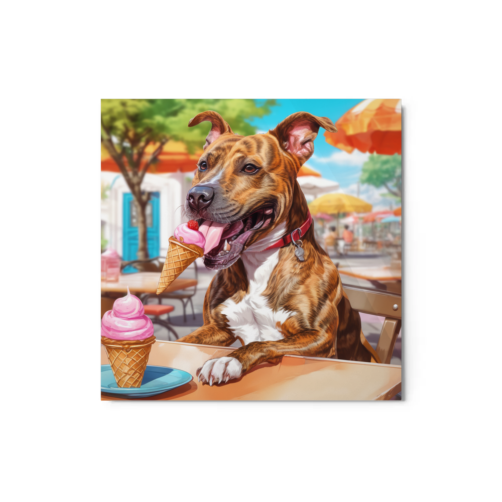 PugMug Custom Tony Hawk Metal Print