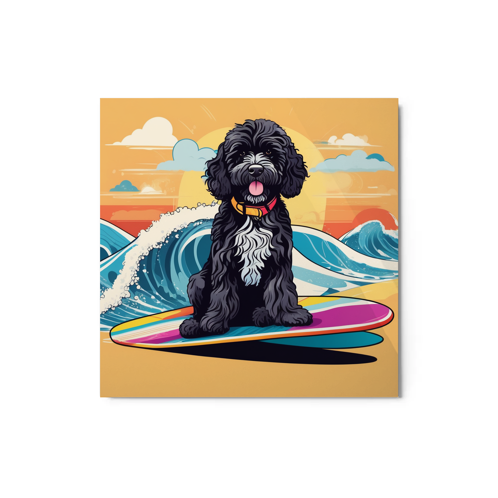 PugMug Custom Pet Metal Print