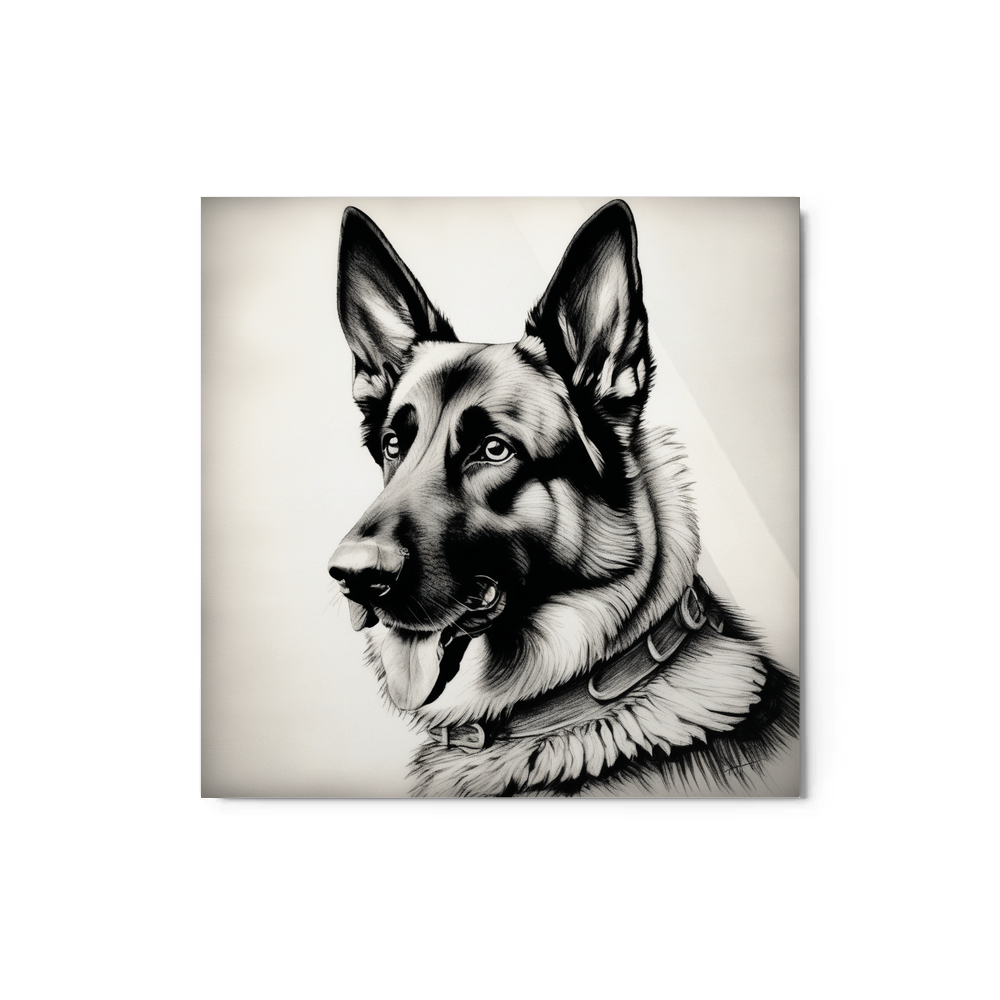 PugMug Custom German Shepherd Dog Metal Print