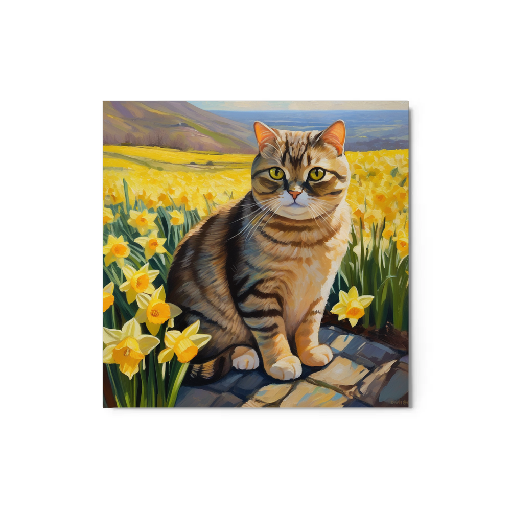 PugMug Custom Pet Metal Print