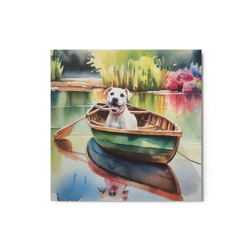 PugMug Custom Melody Metal Print