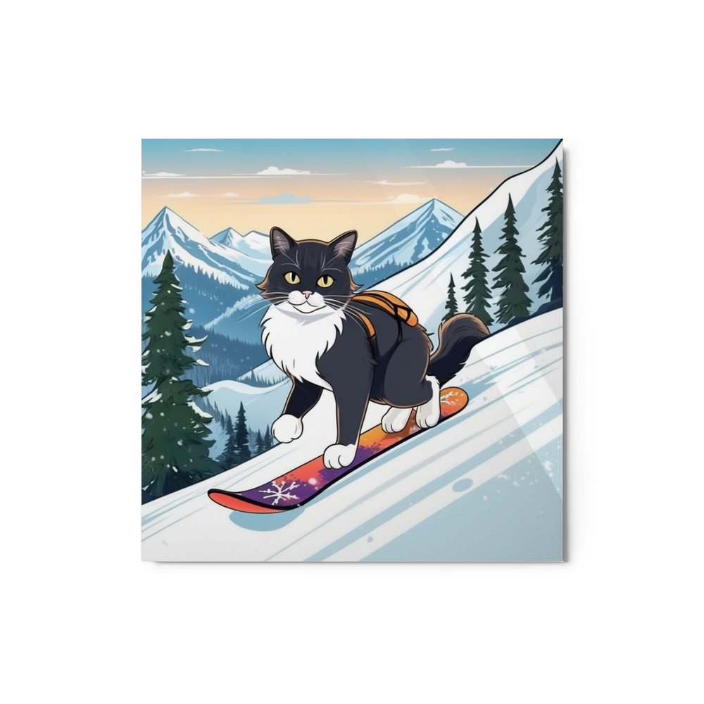 PugMug Custom Peerie Metal Print