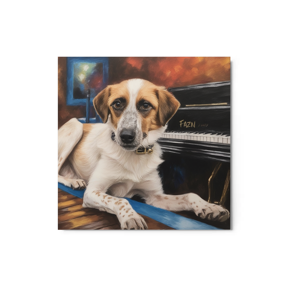 PugMug Custom Hazim Metal Print