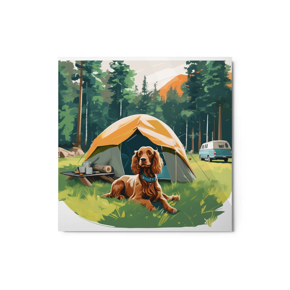 PugMug Custom Cocker Spaniel Metal Print