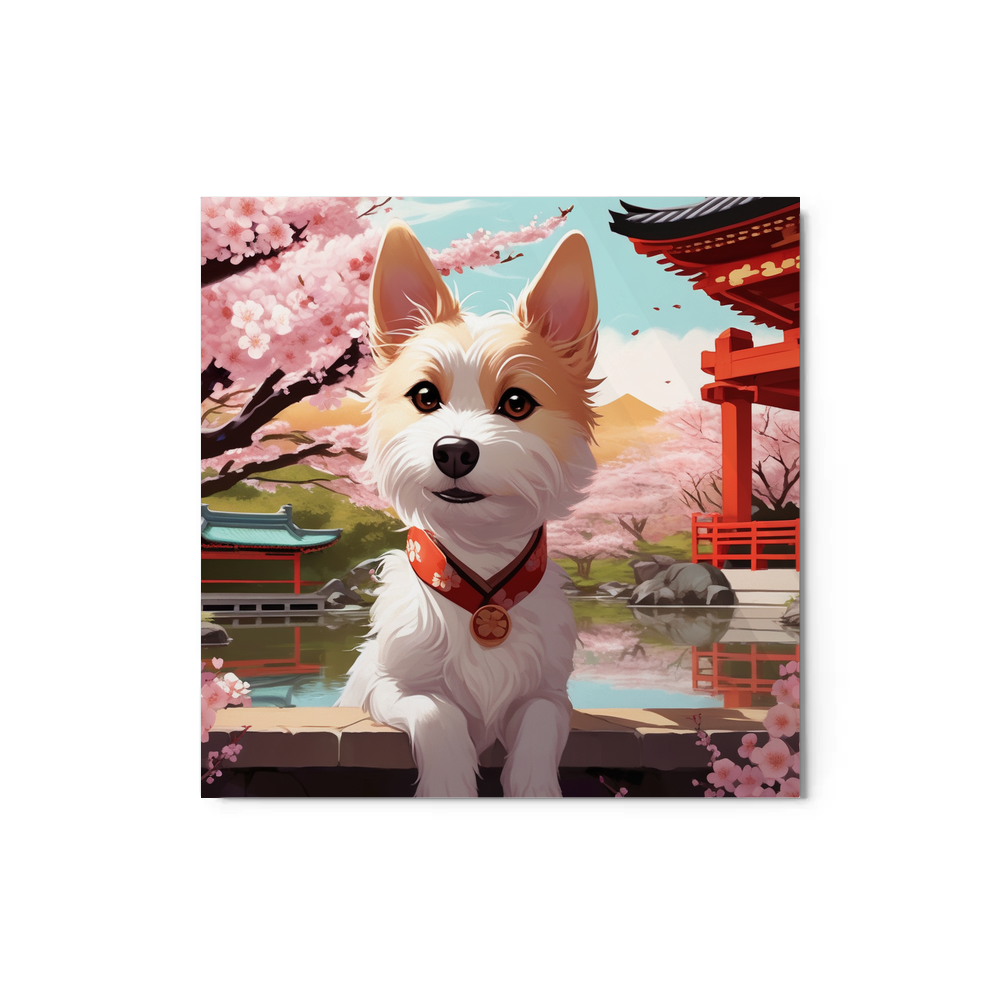 PugMug Custom Luna Metal Print