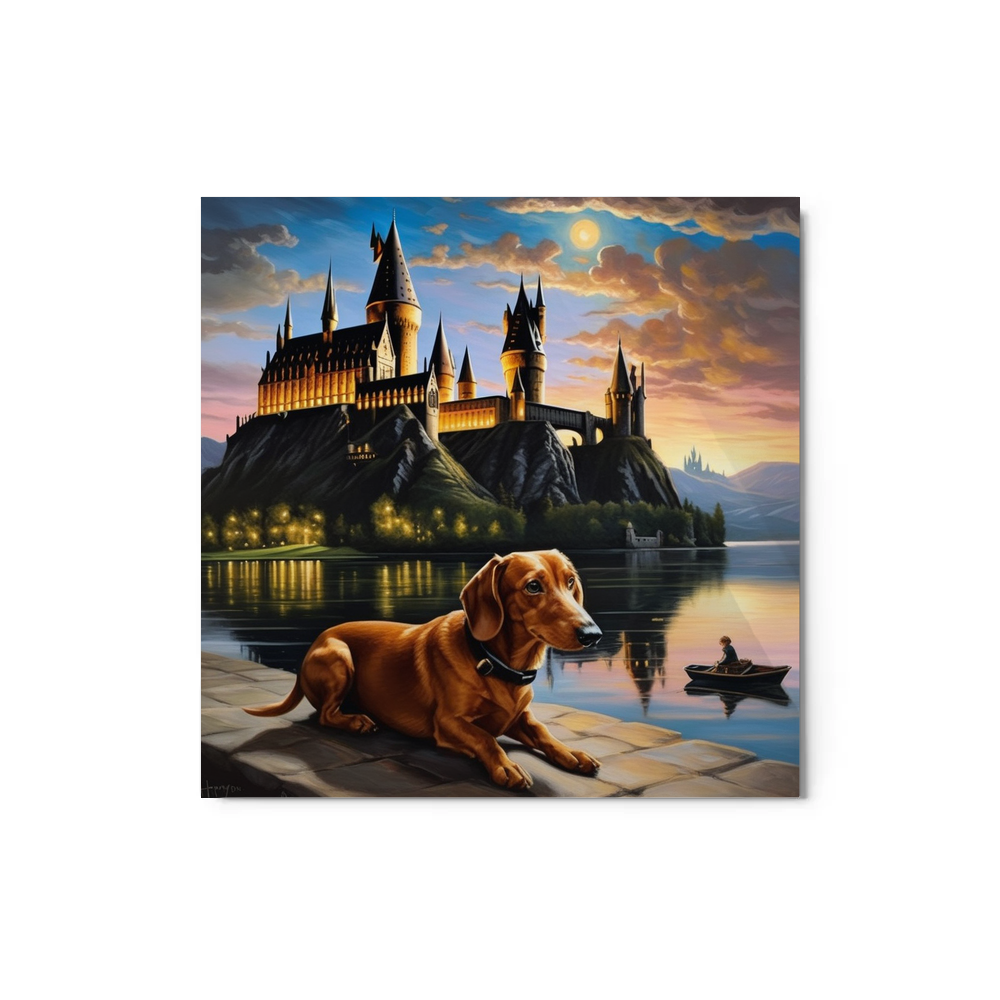 PugMug Custom Rex Metal Print