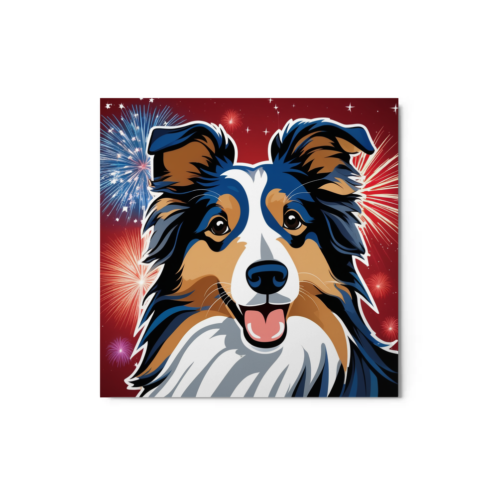 PugMug Custom Pet Metal Print