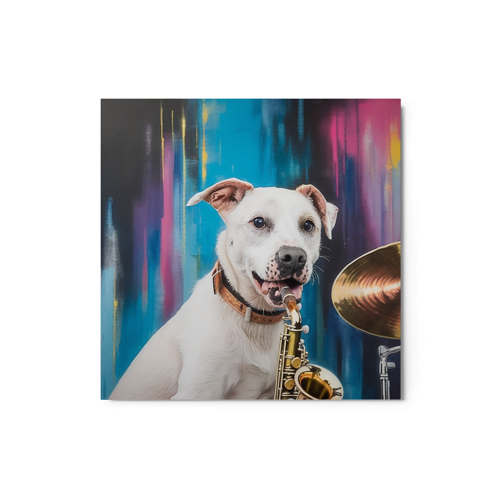 PugMug Custom Melody Metal Print