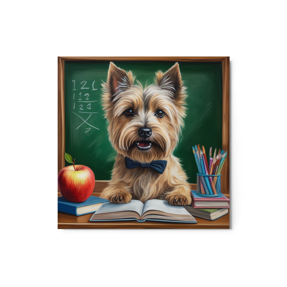 PugMug Custom Cairn Terrier Metal Print
