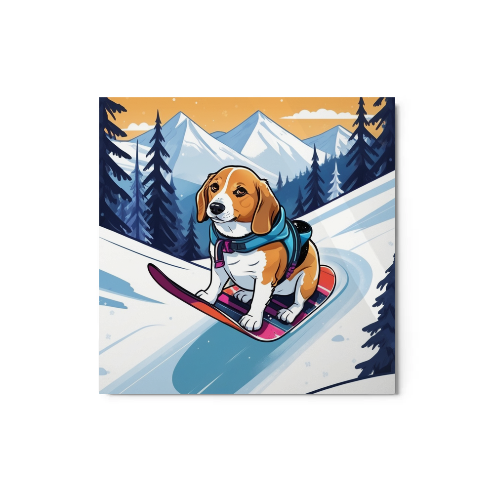 PugMug Custom Munchkin Metal Print