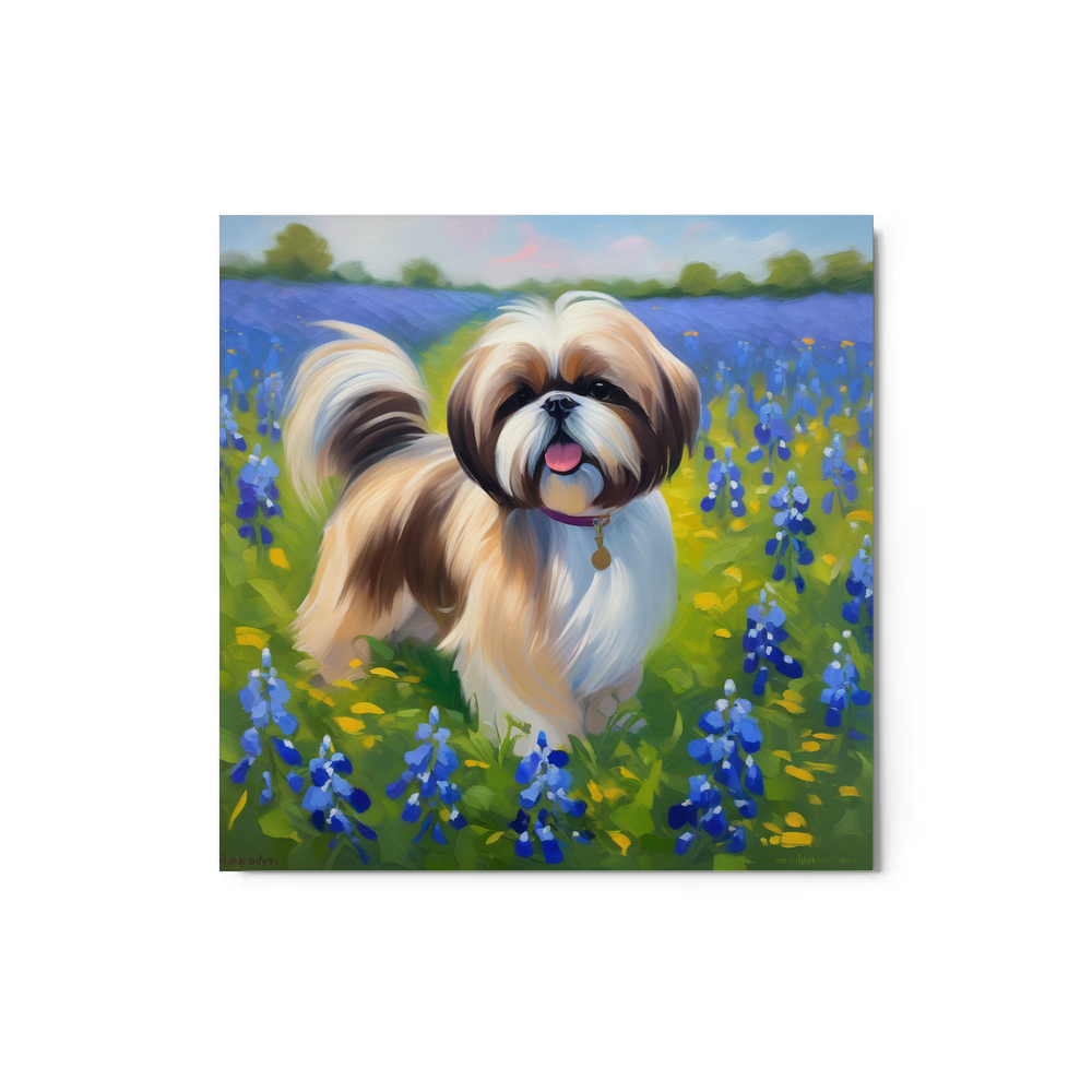 PugMug Custom Shih Tzu Metal Print